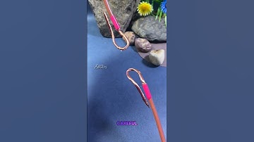 Electrical cable connection techniques! #knot #ropetrick #outdoorskills