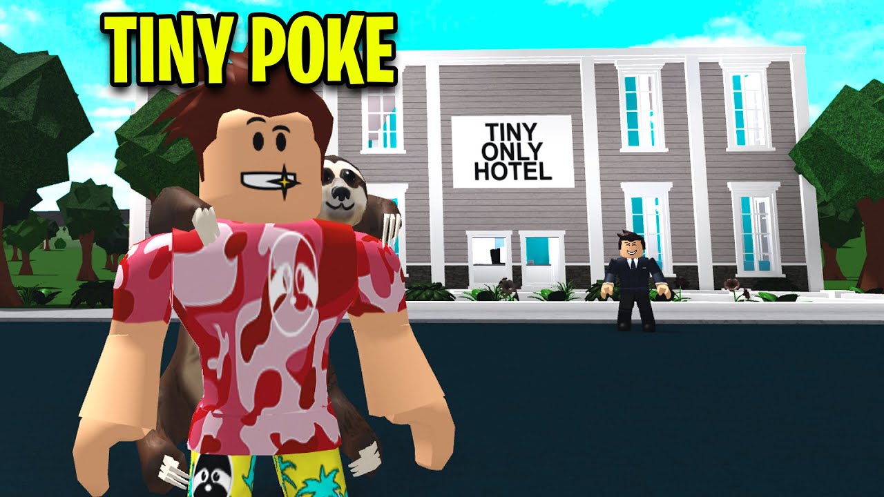 I Found A Tiny Hotel So I Went Undercover Roblox Youtube