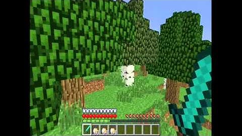 Minecraft - Herobrine mod (Day 1)!