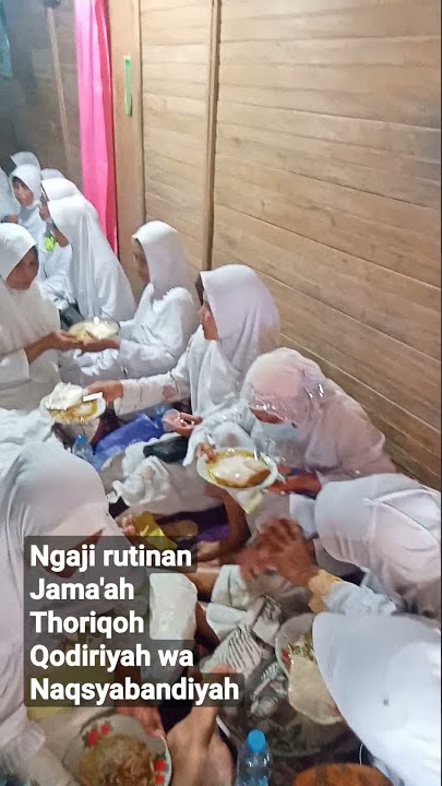 Istighosah dan Ngaji rutinan Jama'ah Thoriqoh Qodiriyah wa Naqsyabandiyah kecamatan Kragan #shorts