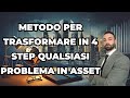 Chi sono, cosa faccio e il mio segreto per trasformare in 4 step QUALSIASI problema in asset