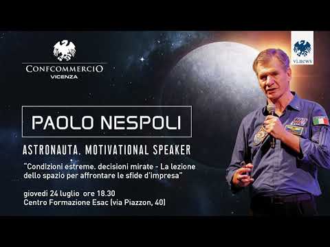 Evento Spaziale: L'Astronauta Paolo Nespoli all'Esac
