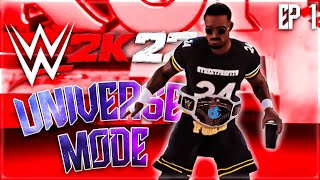 WWE 2K22 Universe Mode | The Intercontinental Champ is HERE! | Ep 1