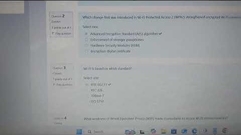 2025-Fortinet-Lesson-7-Wifi-Quiz answers(FCF - Getting Started in Cybersecurity 3.0 Self-paced)