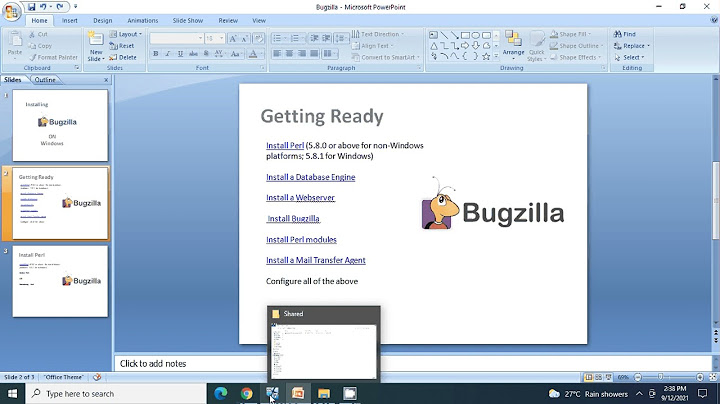 Installing Bugzilla on Windows Part1