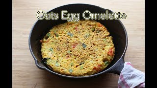 Oats Egg Omelette Recipe - How To Make Oats Omelette - Healthy Bachelor Recipes For Breakfast Oats Egg Omelette Recipe - How To Make Oats Omelette - Healthy Bachelor Recipes For Breakfast