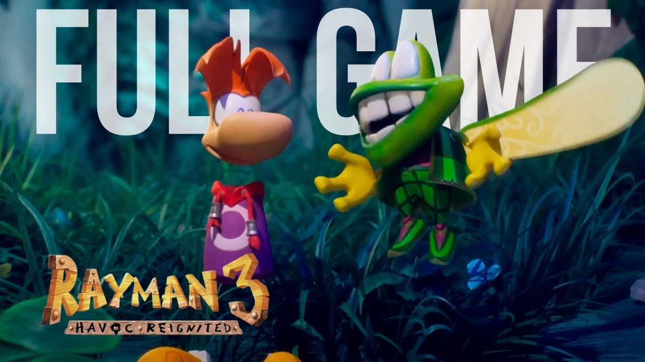 Rayman 3: Hoodlum Havoc Reignited - Полное прохождение демоверсии (100%)