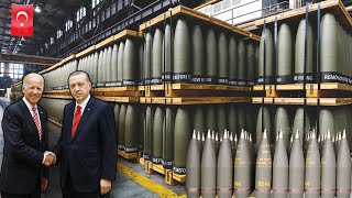 Shocking the world: US Buys artillery shell production line from Türkiye for Ukraine's needs