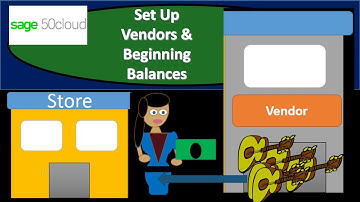 Set Up Vendors & Beginning Balances 6.20 Sage 50cloud Accounting 2020