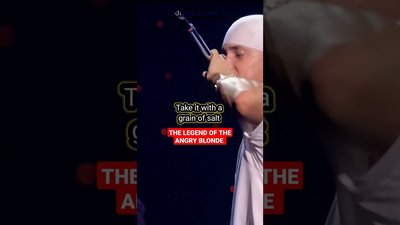Eminem the Legend of the Angry Blonde ( Guts Over Fear ) 