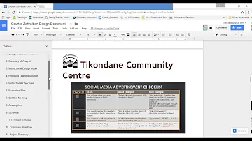 Tikondane Community Centre Learning Solution Design Document Overview