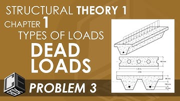 Structural Theory 1 Chapter 1 Dead Loads Problem 3 (PH)