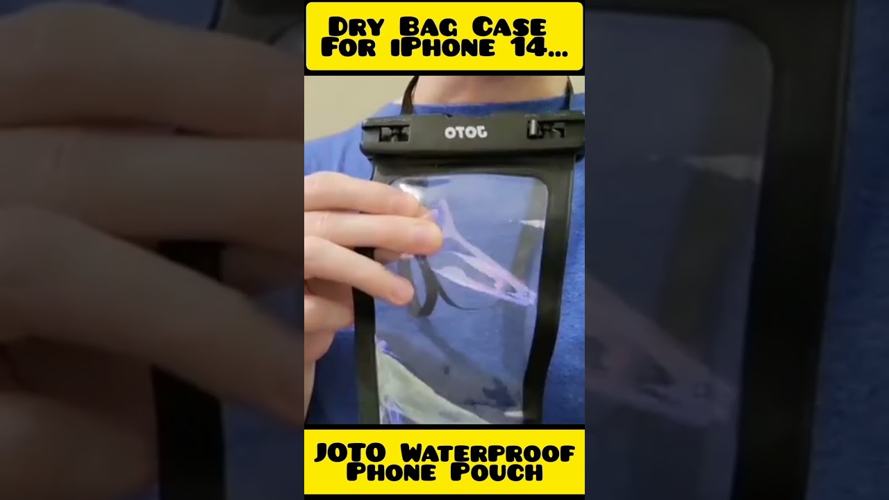 JOTO Universal Waterproof Phone Pouch iphone 
