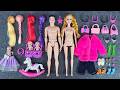 10 Minutes Satisfying with Unboxing Barbie Family Playset, Doll Dressup Set Toys ASMR | Review Toys