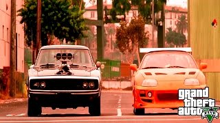 Rápido y Furioso (1/4 de milla) | Grand Theft Auto 5 (GTA V)