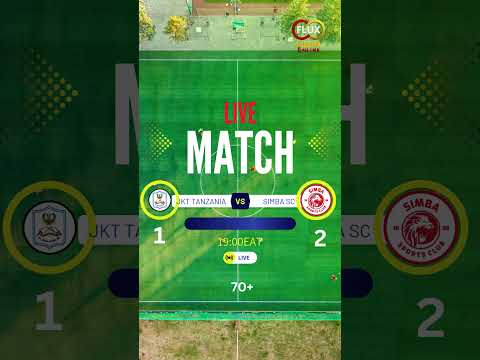 JKT TANZANIA VS SIMBA SC 1 2 Football Premierleague