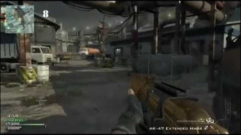 MW3 - 100 Throwing Knives