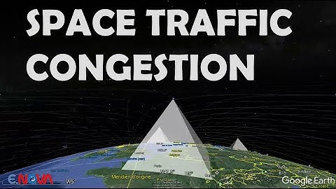 Space Traffic Congestion inside a constellation – a space animation by eNOVA (short version)