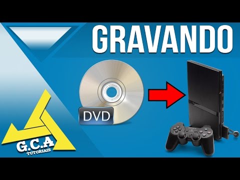 Vídeo: Como Gravar Um Disco Ps2