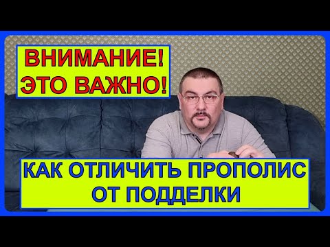 📕 Как купить прополис, а не подделку 📕