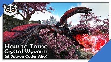 ARK: Crystal Isles How to Tame Crystal Wyverns