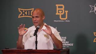Presser: Dave Aranda Answers Questions After Loss to Texas State | Baylor Football