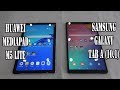 Huawei Mediapad M5 Lite vs Samsung Galaxy Tab A 10.1 (2019) | SpeedTest and Camera comparison