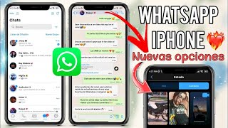 WhatsApp estilo iPhone para Android versión 9.71 | Fouad WhatsApp iOS