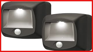 Mr. Beams MB522 Wireless Battery-Operated Indoor/Outdoor Motion-Sensing LED Step/Stair Light