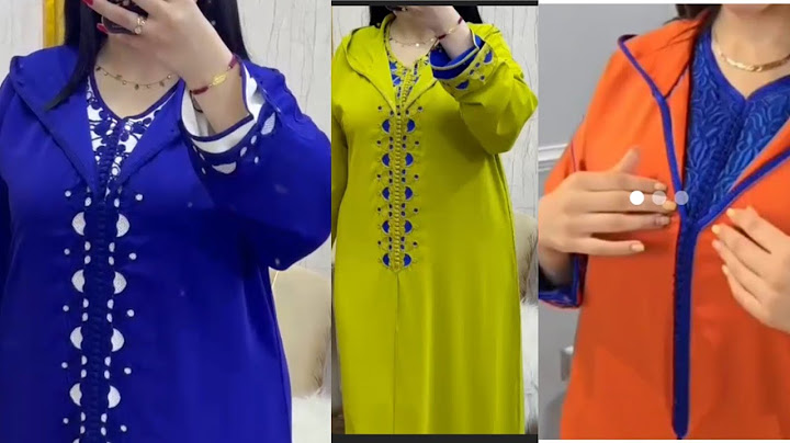 @"جلالب نسائية فاخرة بالقفطان المغربي | أناقة تراثية لعاشقات الموضة الراقية"Luxurious women's