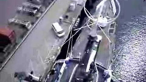 USCGC Midgett antenna repair