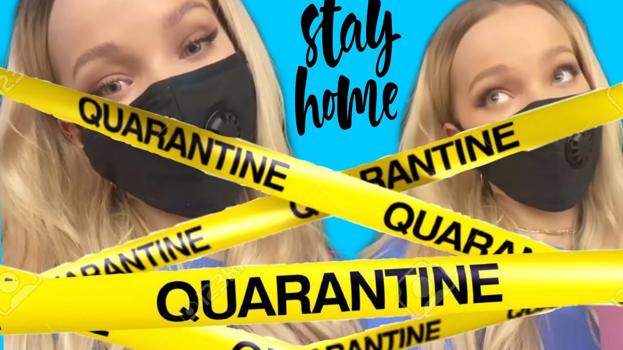 The quarantine routine Dove Cameron from 