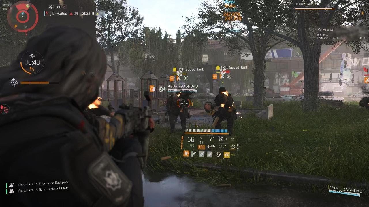 Kill Squad Easy kill Retaliation New York Division 2 new modifier