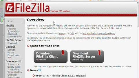 Finding & Installing an FTP Program