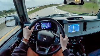 2023 Ford Bronco Heritage 7MT - POV Night Drive (Binaural Audio)
