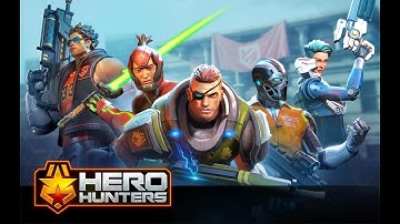 HERO HUNTERS Gameplay Walkthrough Part 1 - The Square District 1 (iOS Android)