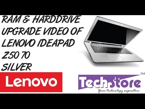 Lenovo Z50 70 How to upgrade ram and harddrive easy diy method