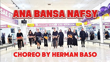 Ana Bansa Nafsy Line Dance | High Beginner | Choreo by Herman Baso ( INA )