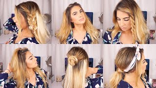 CUTE AND EASY HAIRSTYLES FOR THIN HAIR W/ EXTENSIONS