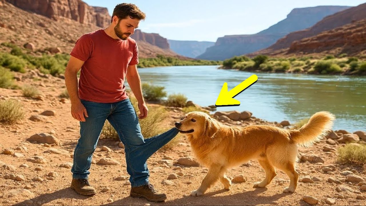 Egy kutya ugatva rohant gazdája elé – Az ok, ami mögötte állt, mindenkit elnémított