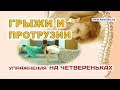 Грыжи, протрузии | №5 - Упражнения на четвереньках | Кинезитерапия (ЛФК)