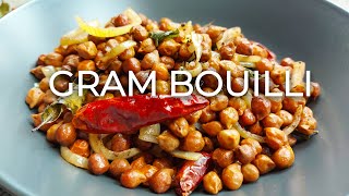 Mauritian Spiced Chickpea | Gram Bouilli Resimi