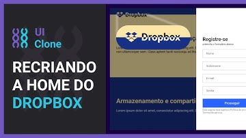 Recriando página do Dropbox com ReactJS | UI Clone #9