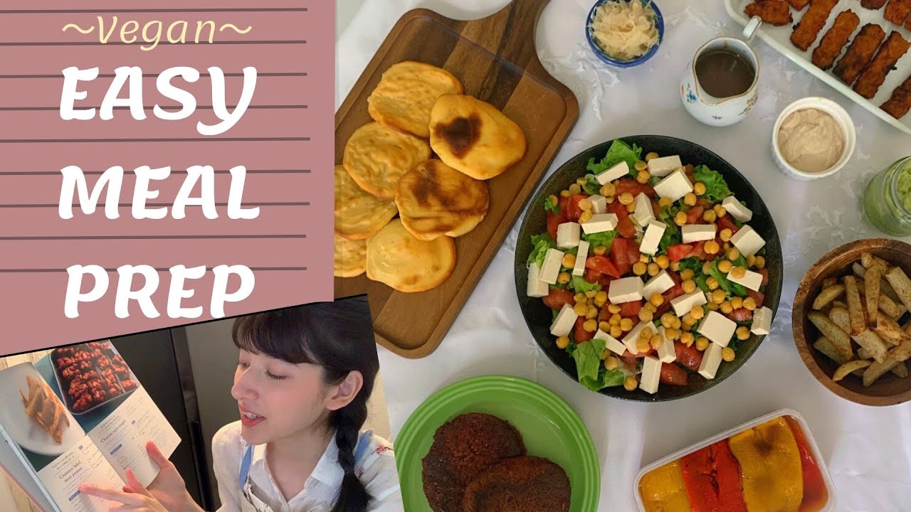 簡単作り置きおかず ❤︎ MEAL PREP WITH ME ‖ vegan ‖ gluten free