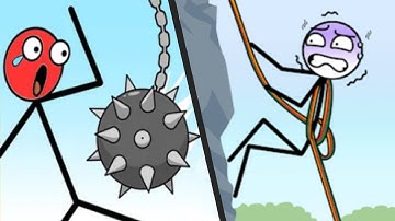 RAGDOLL BREAK KICK LOSER vs ROPE HERO - All Level New UPDATE Satisfying Double Gameplay Android ios