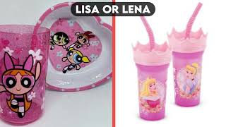 Lisa Or Lena Challenge (👶 Baby Girls Outfits 👼 Toys 👶#new#video