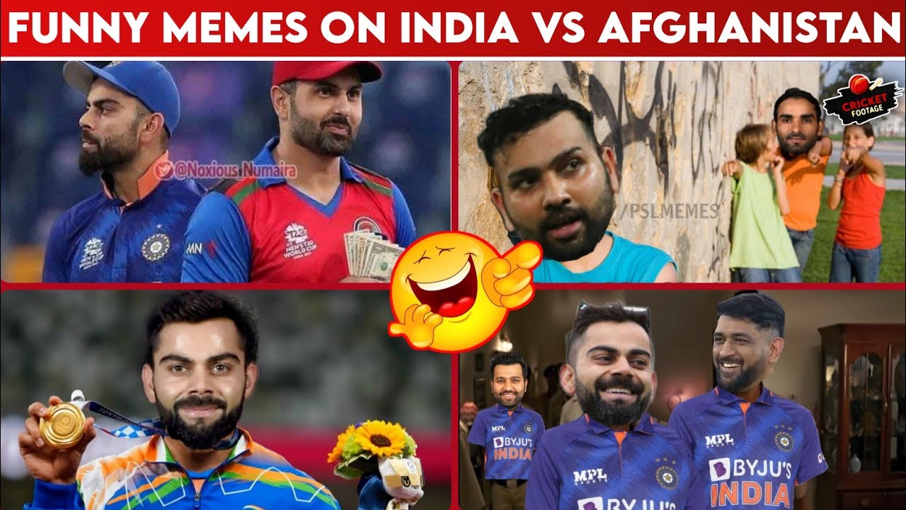 Cric LOL | Funny Memes On India Vs Afghanistan Match | India Vs Afghanistan  Memes | Ind Va Afg Memes - YouTube