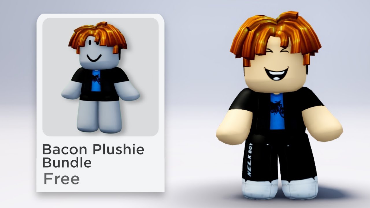 Roblox bacon avatar for  profile picture