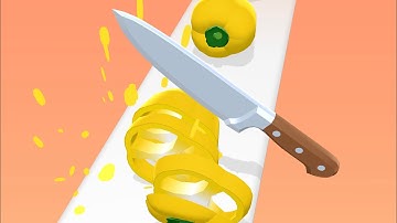 Perfect Slices - All Levels Gameplay Android,ios game Mobile Game Max Level New Update #1933