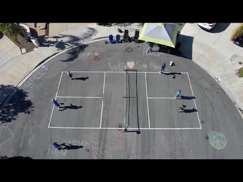 City of San Marcos claims that cul-de-sac pickleball court is a liability